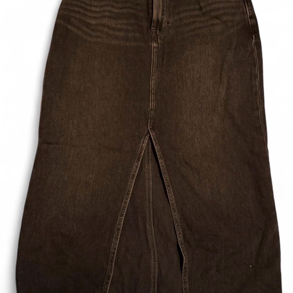 Old Navy Dark Gray Denim Skirt